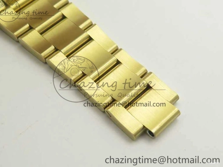 Plated YG 904L 1:1 116508 And SS Case Bracelet Green Clone Edition Dial Best Super A4130 ARF Daytona 0414